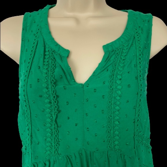 Merona Green Sleeveless Top- Size XS - Picture 2 of 4